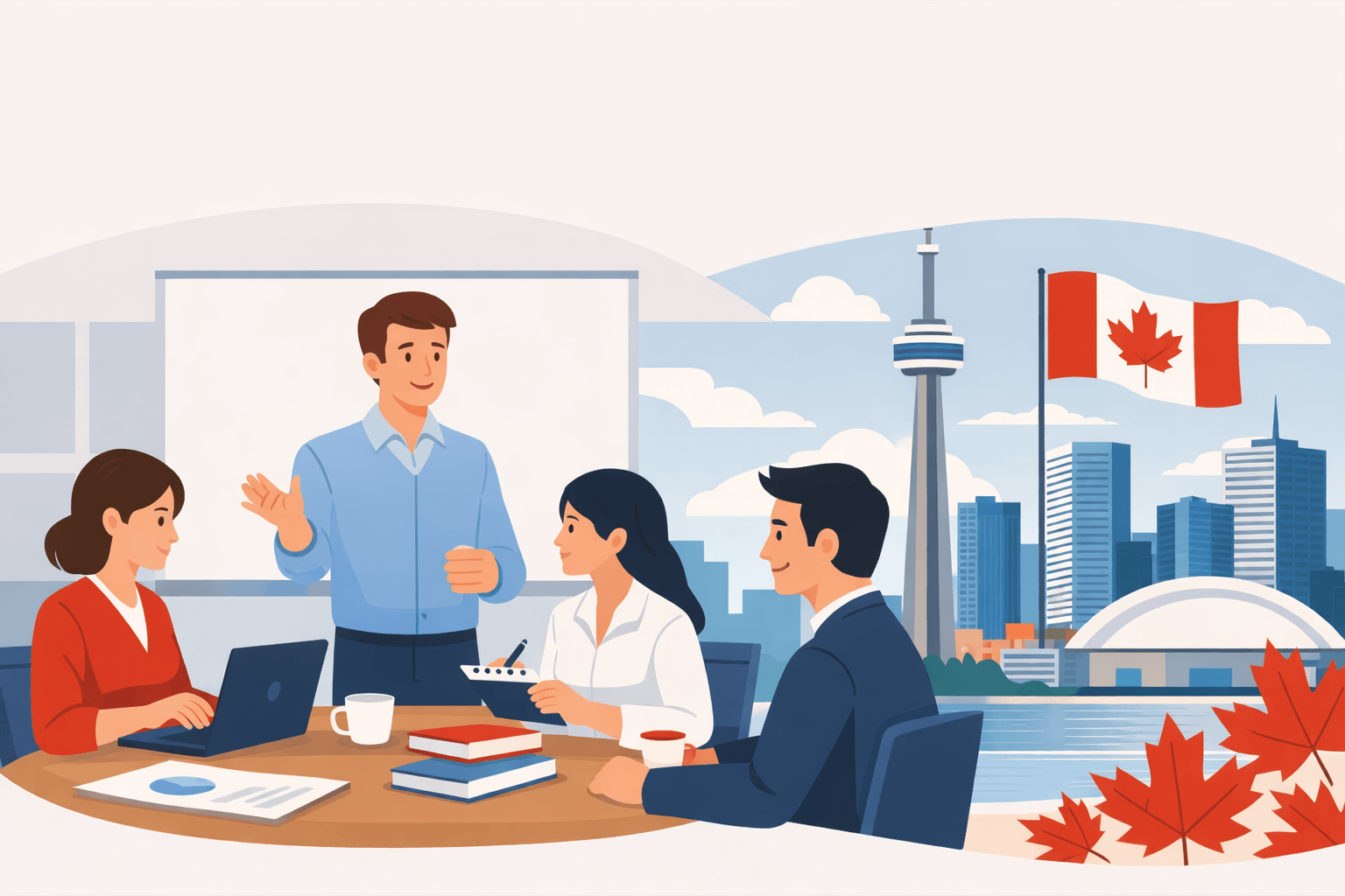 Khóa học tiếng Anh cho Công việc tại Toronto, Canada