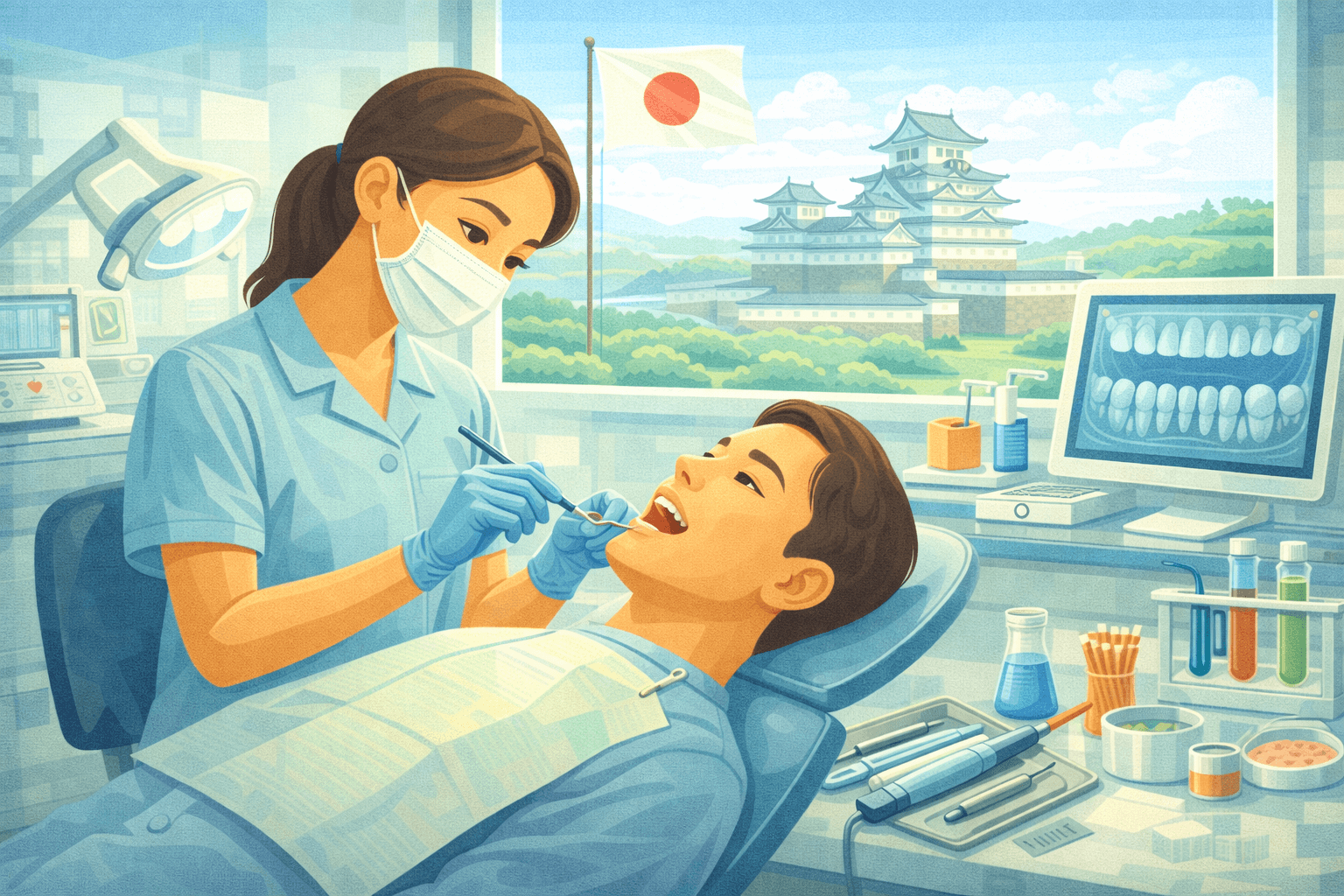 Chương trình du học nghề Điều dưỡng Nha khoa tại Hyogo - Nhật Bản