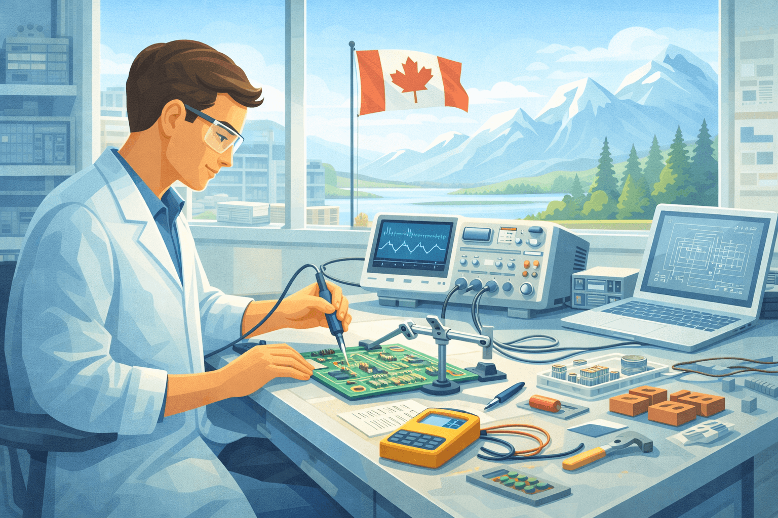 Chương trình đào tạo nghề Kỹ thuật Điện tử tại Canada