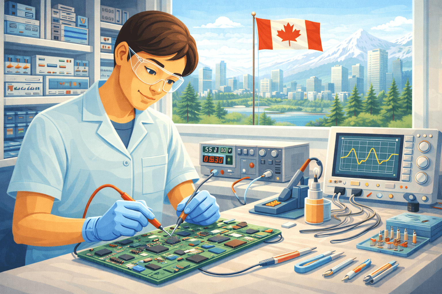 Chương trình du học ngành Công nghệ Kỹ thuật Điện tử tại Prince Edward Island - Canada